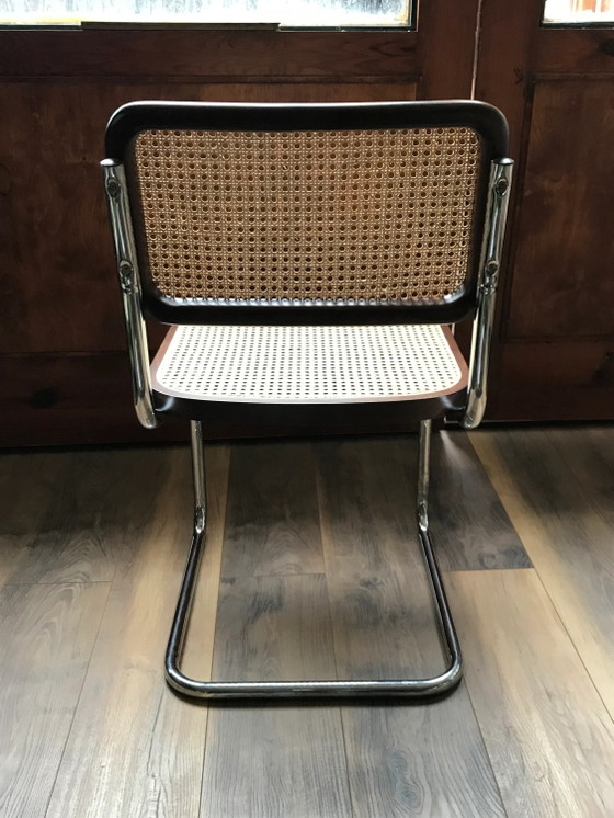 Mid-Century Modern Italian Marcel Breuer B32 Cesca Chair, 70s – Adjustable recliner chair, Metal, Chrome (photo 7 of 7)