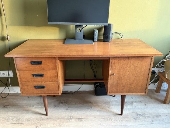 Scrivania Vintage in Teak Mid-century – Scrivanie, Wood (photo 8 of 11)