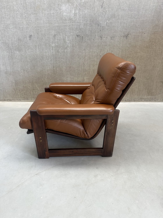 Image 1 of Set/2 Poltrone Lounge Coja Culemborg Cognac anni '70