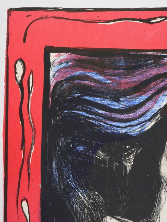 Edvard Munch : La Madone, Lithographie Signée – Lithographies et sérigraphies, Paper (photo 9 of 10)
