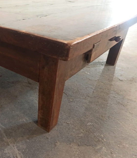 Image 1 of Tavolino da caffè antico rustico