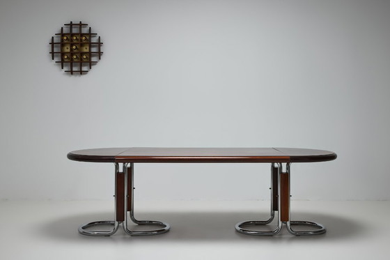 Image 1 of Modernist Dining Table 250 cm length Italy, 1970s