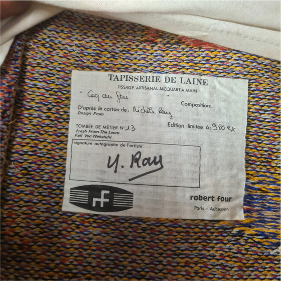 Image 1 of Vintage Tapestry by Michèle Ray, 60s/70s