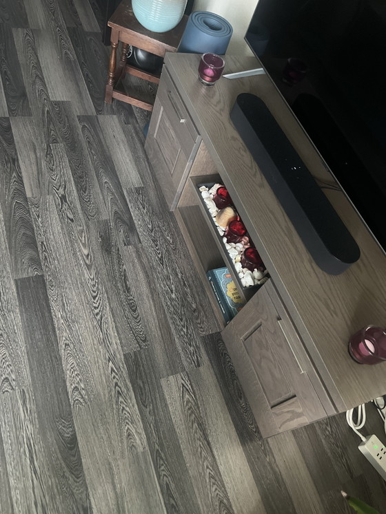 Image 1 of HiFi furniture Oak Chocolate brushed oak