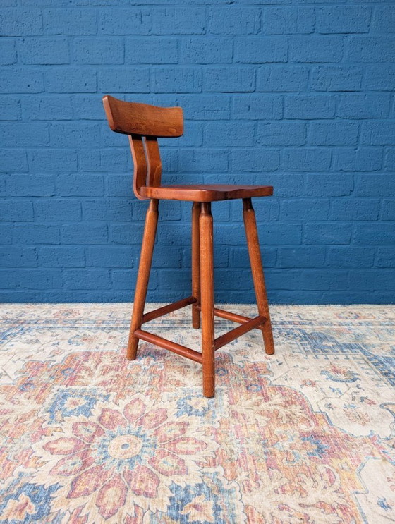 Image 1 of Sgabelli da bar brutalisti vintage, anni '60