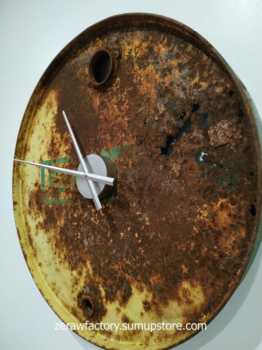 Industrial Wall Clock (Upcycled)