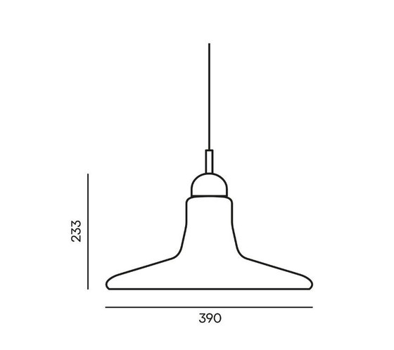 Image 1 of BROKIS LEUCHTER »Shadows XXL« Pendelleuchten - Set