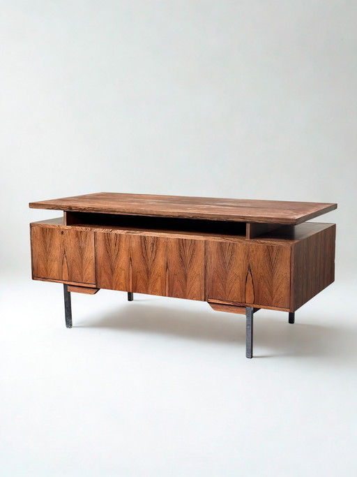 Bureau de direction indépendant Lübke en palissandre