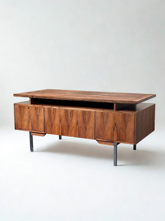 Image 1 of Bureau de direction indépendant Lübke en palissandre