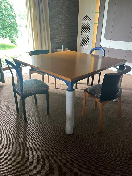Image 1 of CASSINA 1xTABLE with 4xChairs, 1xCAST with removable frame, 3x1 seater