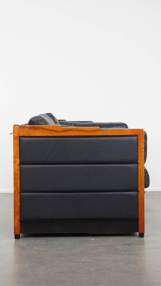 Image 1 of Art Deco Schuitema 2.5 seater design sofa model Baldwin from the Decoforma series with folding tops