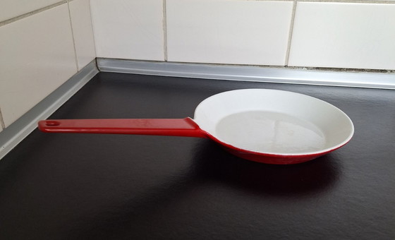 Image 1 of Set van 4 gietijzeren vintage Copco Denmark pannen