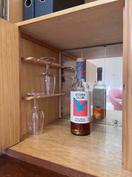 Living Room Cabinet – High Boards, Glass, Wood (photo 11 of 15)