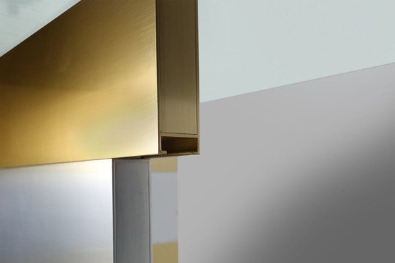 Image 1 of Postmodern dining table in the manner of Paul Evans, 1970s