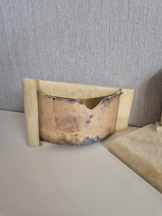 Image 1 of Set di scrittura in marmo