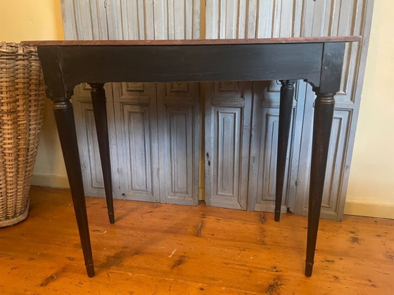 Image 1 of Side Table Wandtafel Muurtafel 19e eeuws Frans