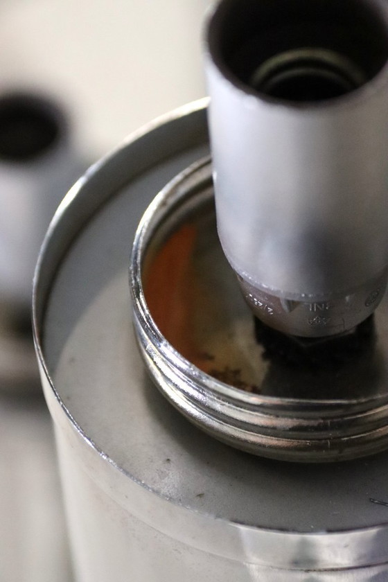 Image 1 of Goffredo Reggiani – Organ / Chrome Tube Floor Lamp – Italy – 1970s