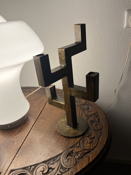 Art kaarsenstandaard