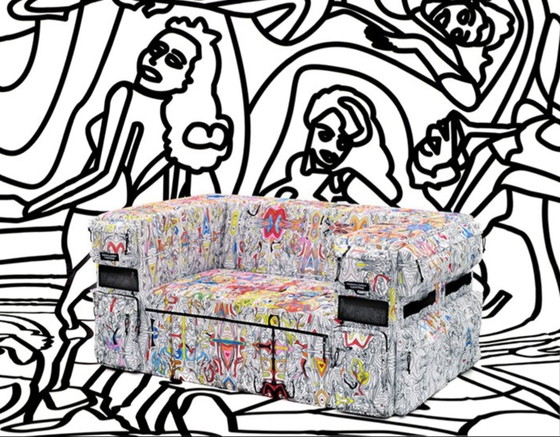 Image 1 of Design Quinze & Milan # Canapé et tabouret Eastpak