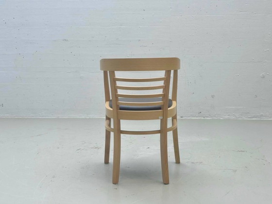 Sillón “Charles” de Jan Kurtz en madera de haya y cuero, 2012. – Sillas auxiliares, Leather, Wood (photo 7 of 12)