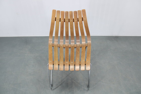 Image 1 of 1980er Satz von sechs skandinavischen Teakholz-Esszimmerstühlen