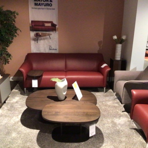 Leolux Mayon 2,5-zitsbank met Mayuro fauteuil (set van 3)