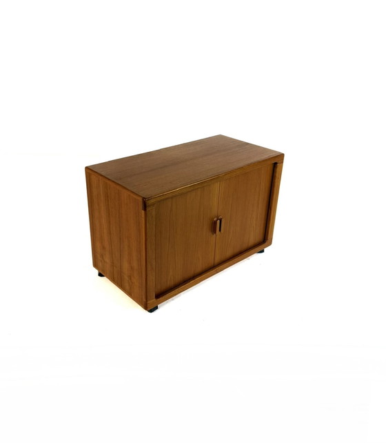 Image 1 of Vintage teak TV cabinet/audio furniture, Dyrlund '80