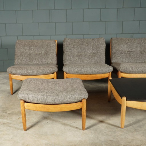 Vintage modular seating area/seating group – Carl Straub – 1960s