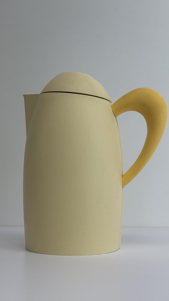 Image 1 of Vintage Italian design Guzzini Tobia thermos butter yellow
