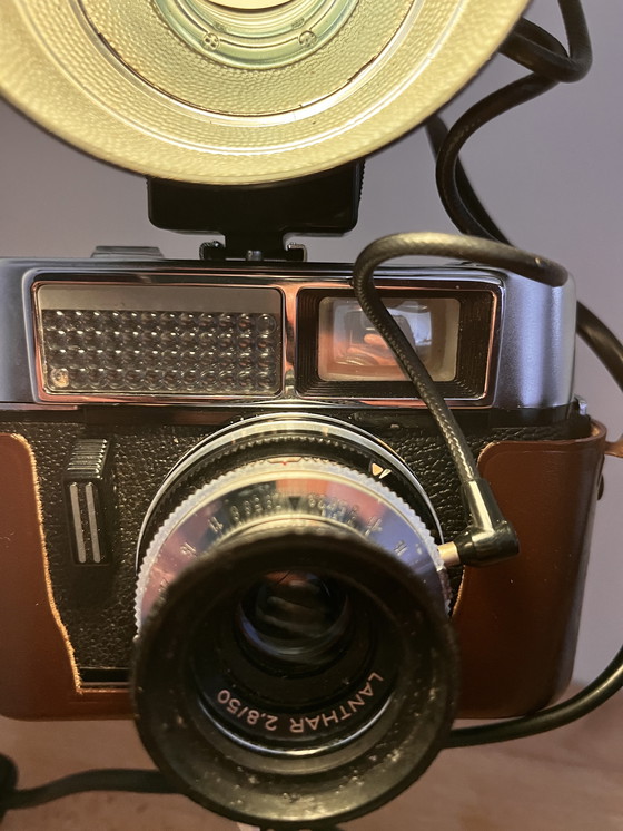 Image 1 of Unieke lamp gemaakt van retro Voigtländer camera 