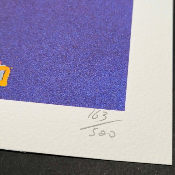 Image 1 of Lithographie d'Andy Warhol en édition limitée par CMOA, numérotée au crayon.
