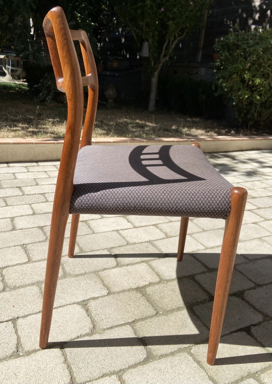 Set Of 4 Niels Otto Møller Model 79 Teak Dining Chairs – J.L. Møllers, Denmark, 1960s – Other (photo 7 of 10)