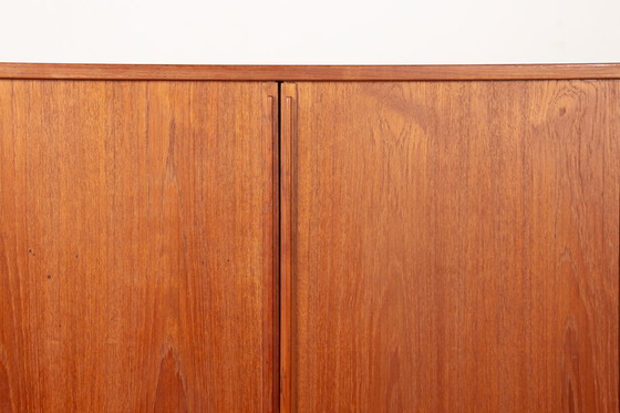 Image 1 of Pequeño aparador danés de teca modelo 42 de Kai Kristiansen para Feldballes Mobelfabrik 1960.