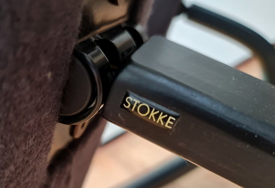 Image 1 of Stokke Varier kniestoel model Opposit antraciet goede staat 
