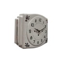 Orologio da cucina in ceramica Art Déco francese, anni '30