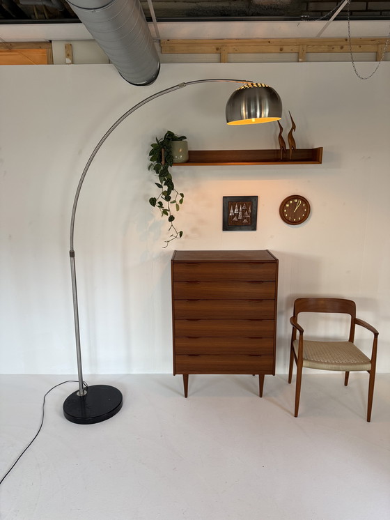 Image 1 of Vintage XXL Adjustable Arc Lamp '70