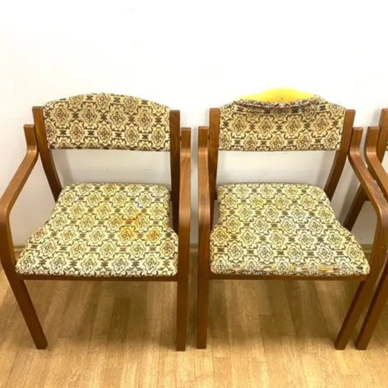 Image 1 of Retro TON Armchairs by Ludvík Volák, 1960s Czechoslovakia | Set of 4 Chairs