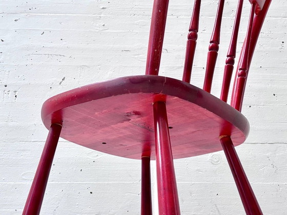 Nesto Y9 Pinnstol by Nässjö Stolfabrik – Sweden, Mid-Century – Side chairs, Wood, Vintage (photo 9 of 13)