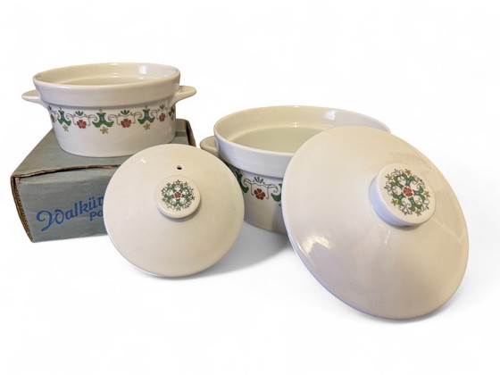 Image 1 of Paar Walküre Auflaufformen aus deutschem Porzellan