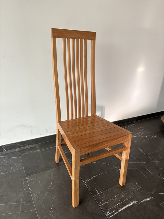 Image 1 of Sedia in legno / sedia da pranzo in legno massello