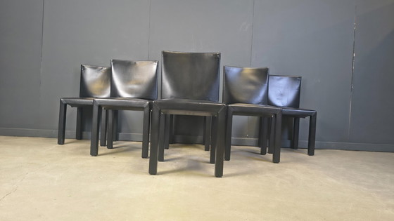 Image 1 of Arcadia dining chairs by Paolo Piva for B& B Italia set of 6