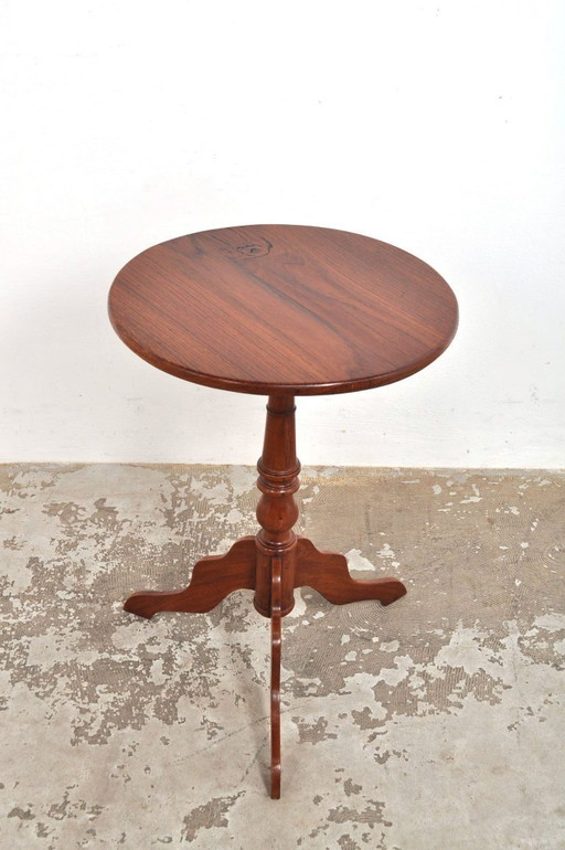Antique side table in mahogany, 1875s