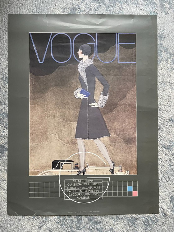 Image 1 of Gerorger Lepape, Ou L'elegance...copyright SPADEM , 1984 Gedrukt in Frankrijk