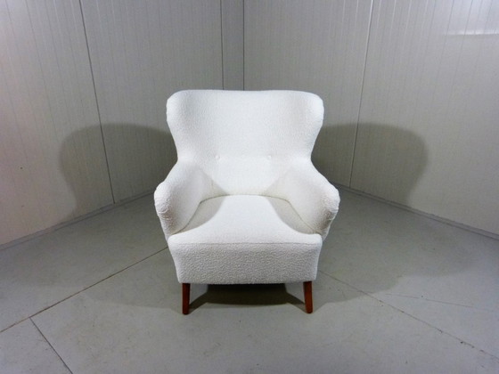 Image 1 of Fauteuil lounge Boucle, Suède, années 1950