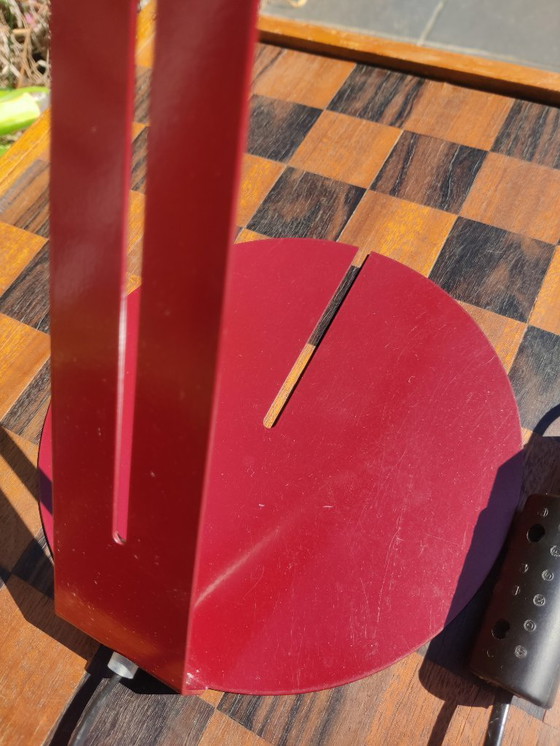 Image 1 of Dutch Design - Model B1412 - Halogen - Bordeaux - 80's