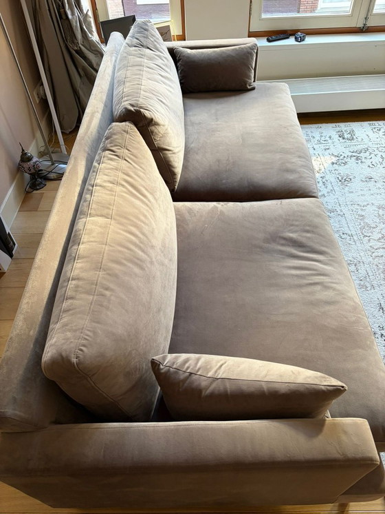 Image 1 of Bellissimo divano 3 posti color tortora (Homestock) 226 cm