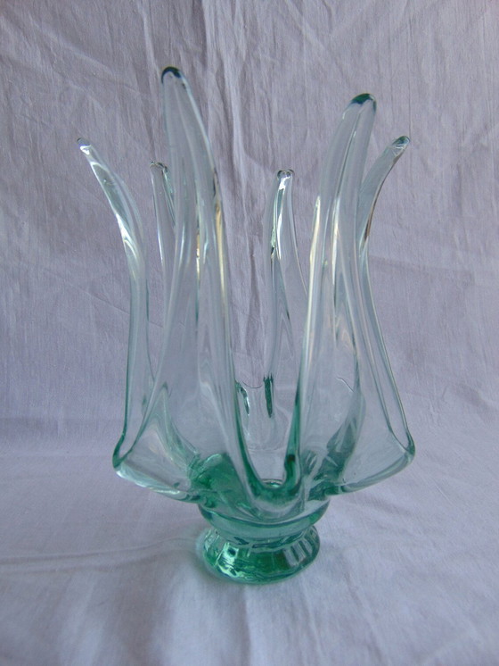 Image 1 of 2 Vasen aus recyceltem Glas
