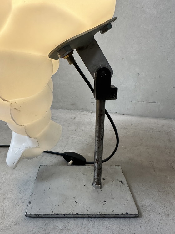 Image 1 of Vintage industrial Bibendum lamp