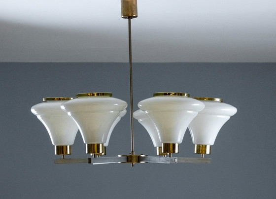 Image 1 of Lampadario, Josef Hůrka, anni '60, Cecoslovacchia