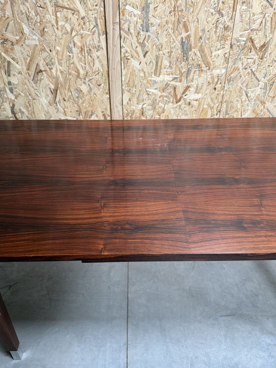Image 1 of Scandinavische vintage uitschuifbare eettafel uit 1960